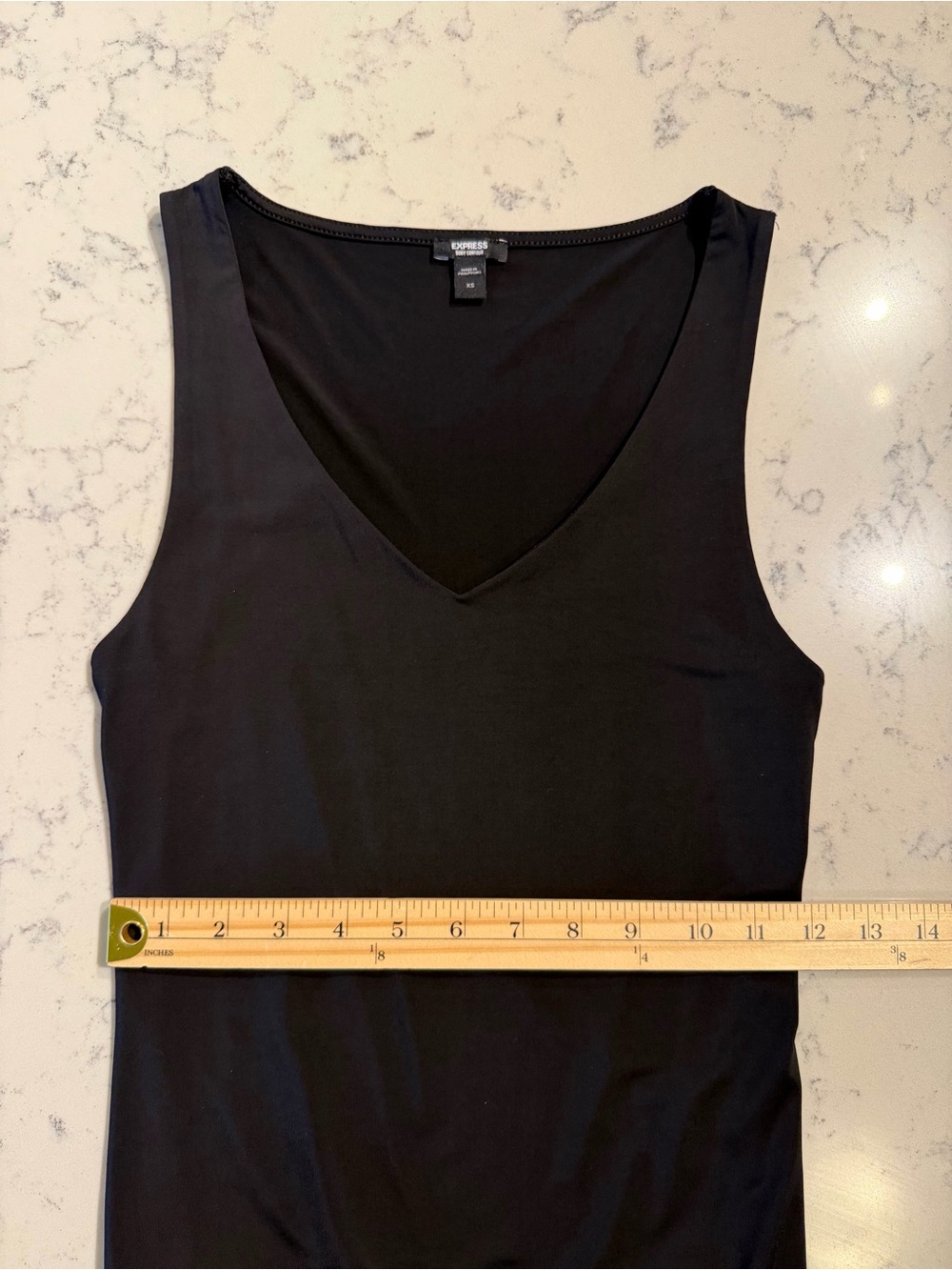 Express Body Contour V-Neck Sleeveless Bodysuits - XS Bundle of 4 - Picture 9 of 15